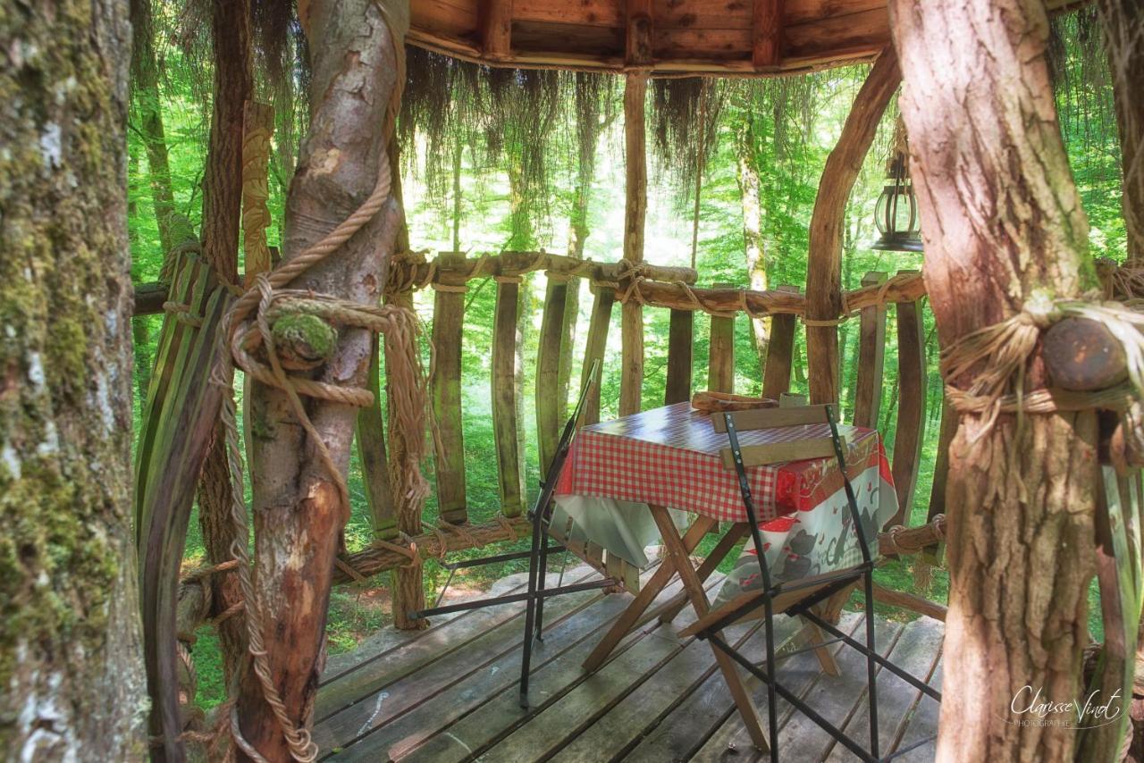 L'Arbre A Cabane Guyonvelle Eksteriør billede
